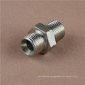 ISO9001 Fitting/Adapter factory BSP BSPT straight carbon steel BSP adapter